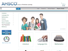 Tablet Screenshot of amscopub.com